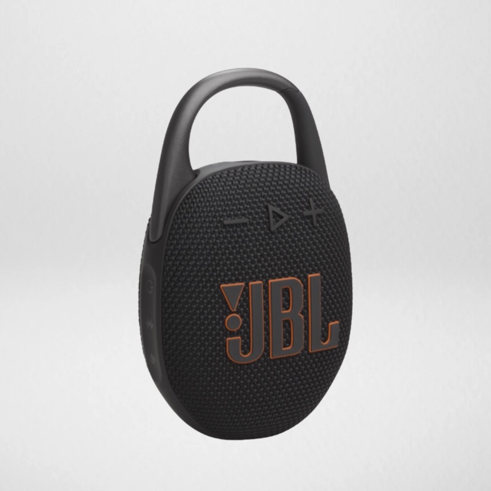 JBL Clip 5 Bluetooth Portable Travel Speaker - Black